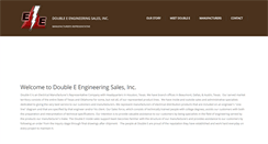 Desktop Screenshot of double-e-engineering.com